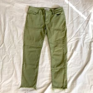 Lucky Brand Lolita Crop light green jeans